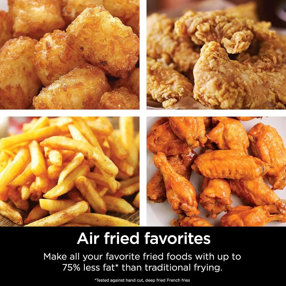 AF101 Air Fryer that Crisps, Roasts, Reheats, & Dehydrates, for Quick, Easy Meals, 4 Quart Capacity, & High Gloss Finish