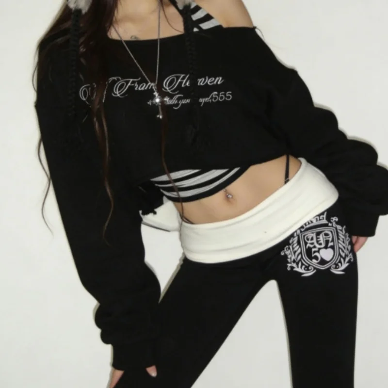 Europäischer und amerikanischer Außenhandel Frühling und Sommer Neues T-Shirt Fake Two Piece Neckholder Schulterfreies Einfaches Einfarbiges Design