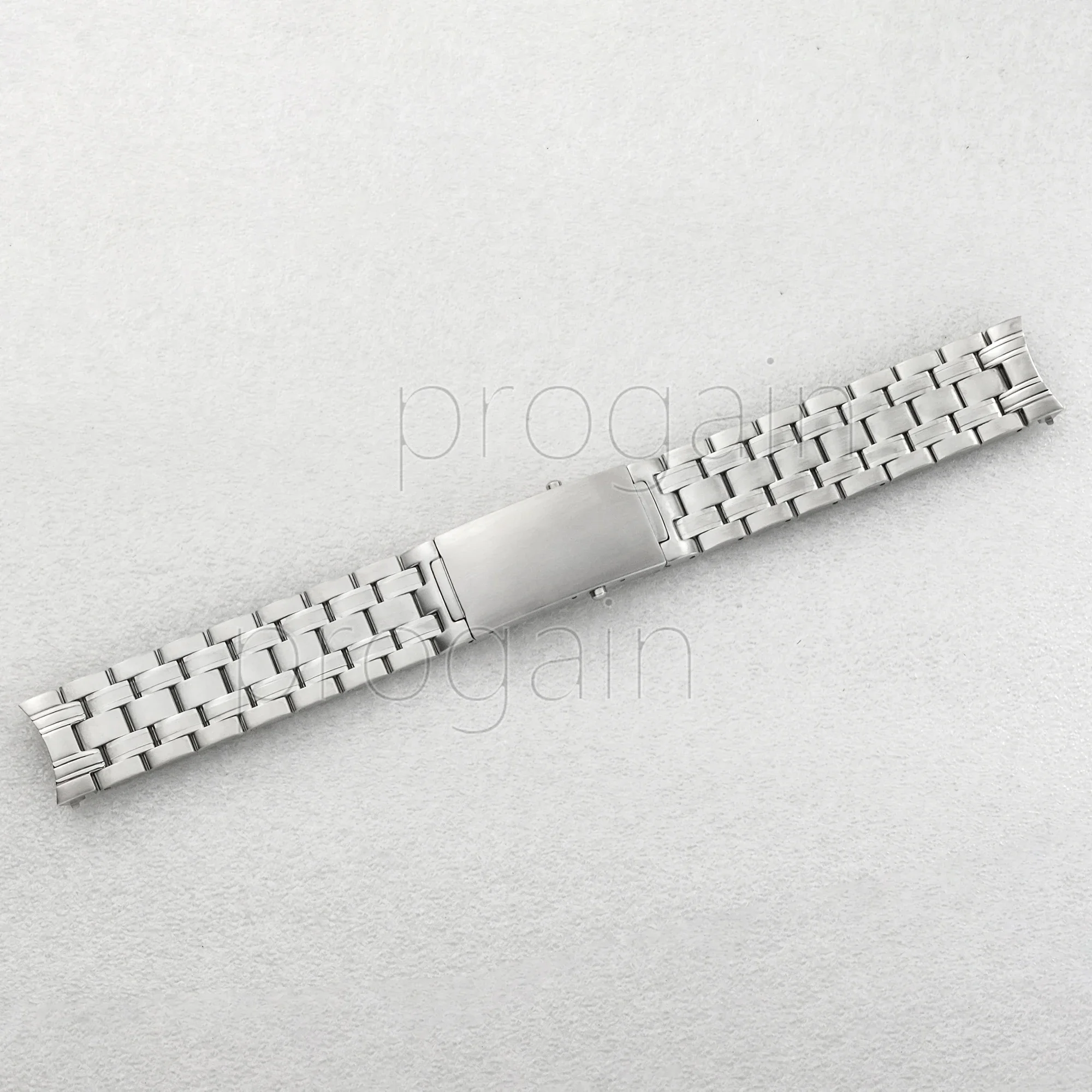 

Silver/Black 21mm Stainless Steel Bracelet For Seamaster 300 Band Replace Parts Wristband Watch Accessories Mod Parts