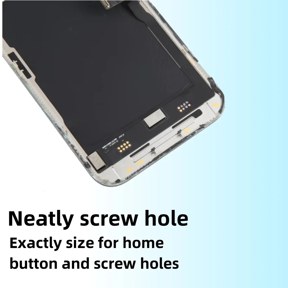 Imagem -05 - Display Lcd para Iphone 15 Pro Max 3d Touch Digitizer Assembly 15pm Soft Oled Substituição da Tela