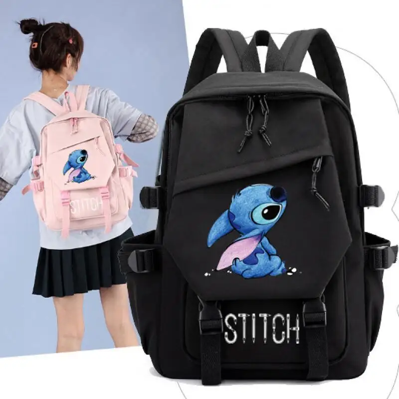 

Новый рюкзак Disney Starry Stitch для женских рюкзаков и рюкзаков