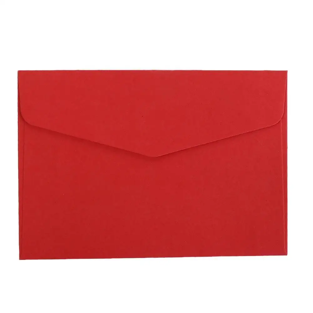 Envelope Gift Envelope Stationery Kraft Paper Wedding Invitations ID Card Packing Paper Envelopes Storage Blank Envelopes