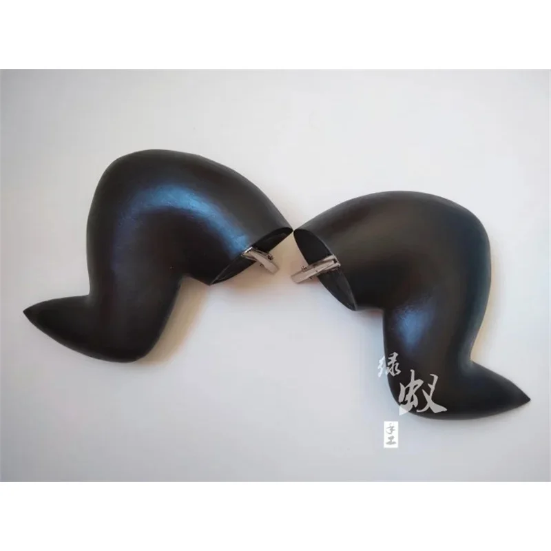 

2025 aaa Game Helltaker Pandemonica Head Clip Baphomet Demon Horns Headwear Hairwear Cosplay Props Accessories