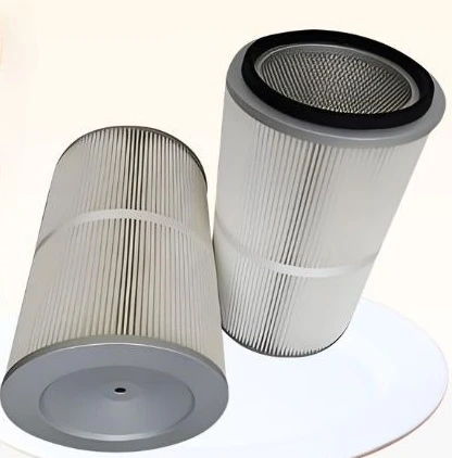 dust removal filter cartridge, industrial filter element, six-ear quick-dismantling electrostatic spraying