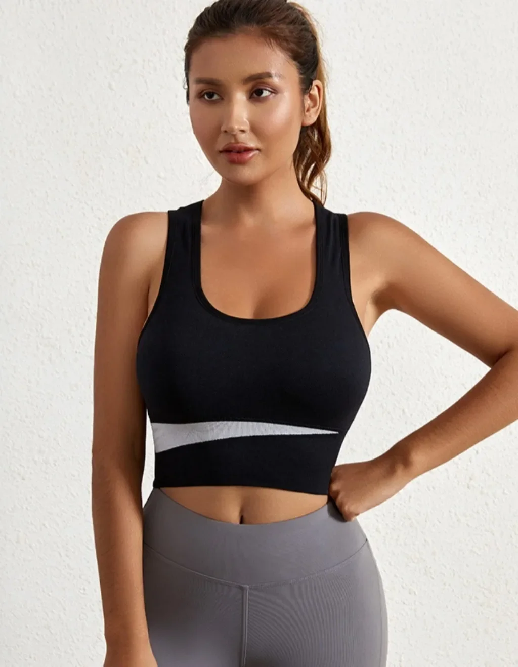 Bra Olahraga Wanita Warna Soli - Yoga Fitness Holiday ulasan dan harga