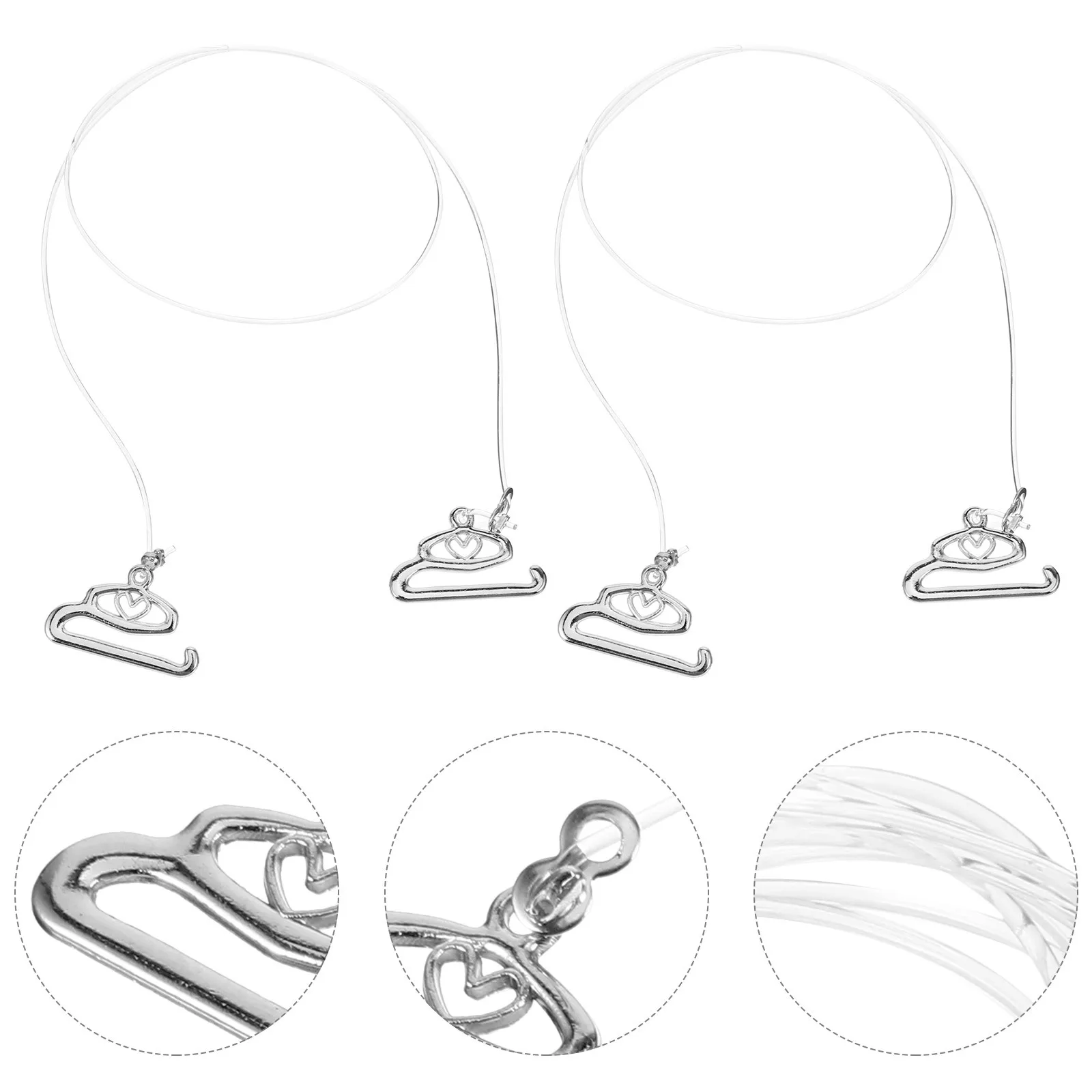 

16Pcs Ultra-Thin Invisible Transparent Bra Straps Adjustable Anti-Slip Shoulder Replacement Straps for Everyday Wear