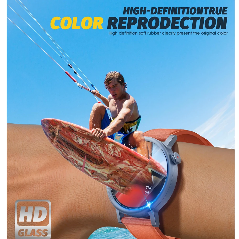 Tempered Glass For CMF Watch Pro 2 Watch Screen Protector With Auto Alignment Tool Hardness High Definition Anti-Scratch Bubble