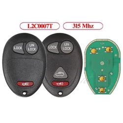 Jingyuqin Remote Control Original Car Key 315Mhz L2C0007T For Chevrolet Colorado Canyon H3 2006-2010 fit Buick Regal 3 Buttons