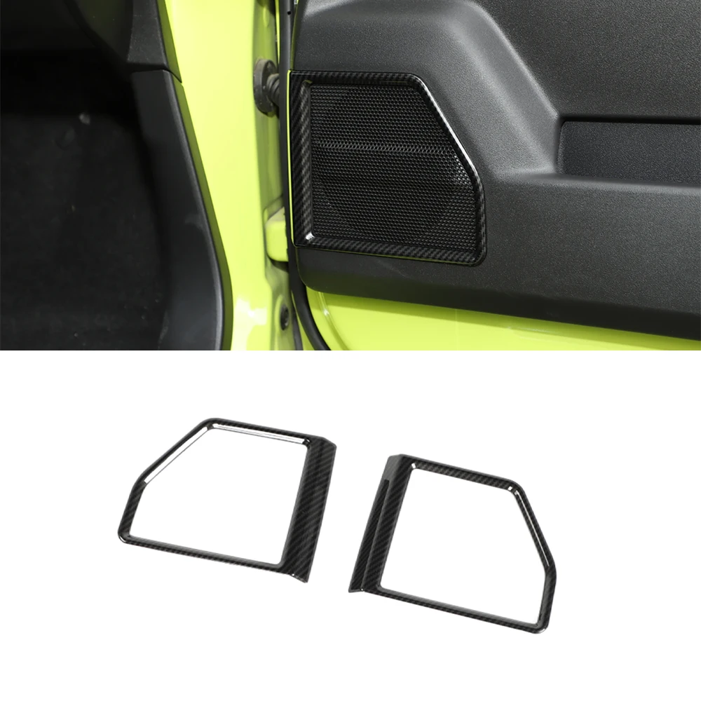 

Door Speaker Decoration Trim Decal ABS Car Interior Accessories for Suzuki Jimny JB43 JB64 JB74 2019 2020 2021 2022 2023 2024