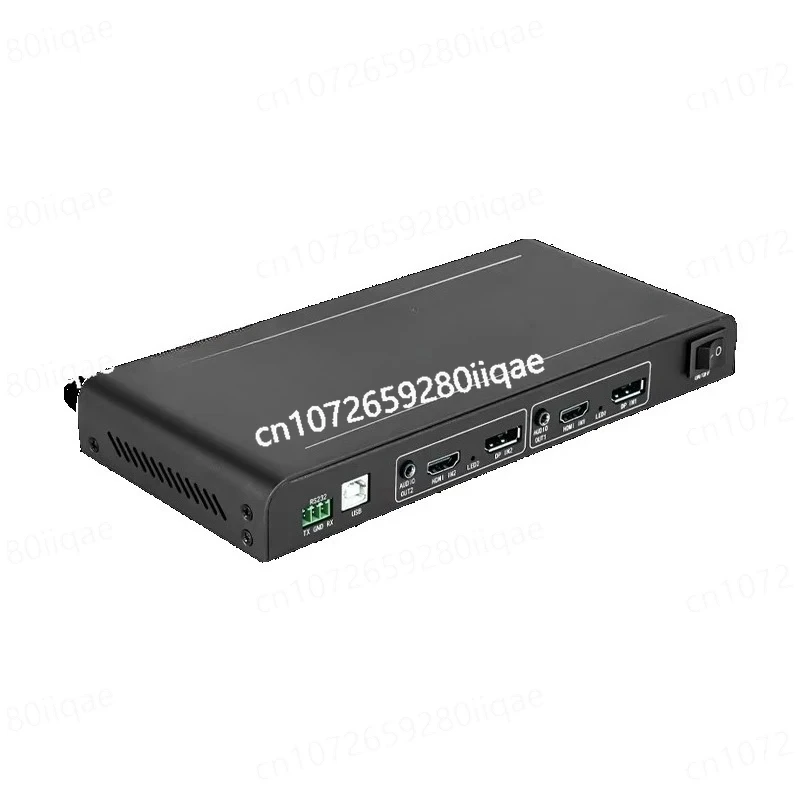 Custom Resolution 12V2A HDMI Video Wall Controller Professional Audio Video Lighting 1x8 Resolution Support 8k Video