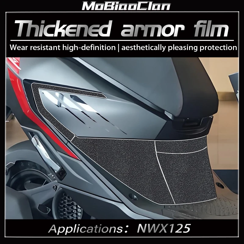 

﻿ For HONDA NWX125 NWX 125 nwx125 2024 Motorcycle Thickened armor stickers protective film stickers modified accessories