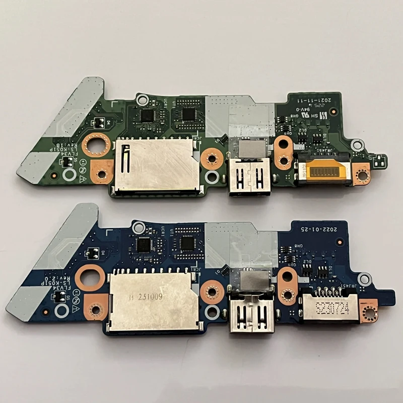 Used LS-K051P LS-L931P LS-L932P LS-K056P For Lenovo Thinkbook 14 15 G2 G3 ITL Network Card USB Board Tested Replacement Parts