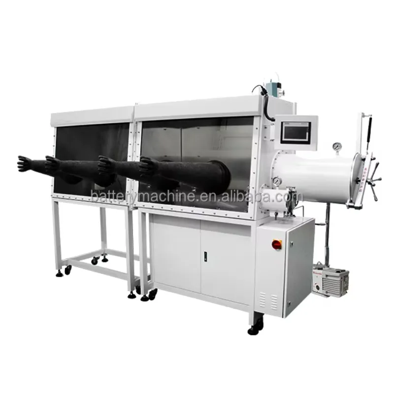 2026 New PLC Controlled Vacuum Glove Box 220V Lab Equipment for Battery Research for Gelon Industries 1-Year Warranty Pu