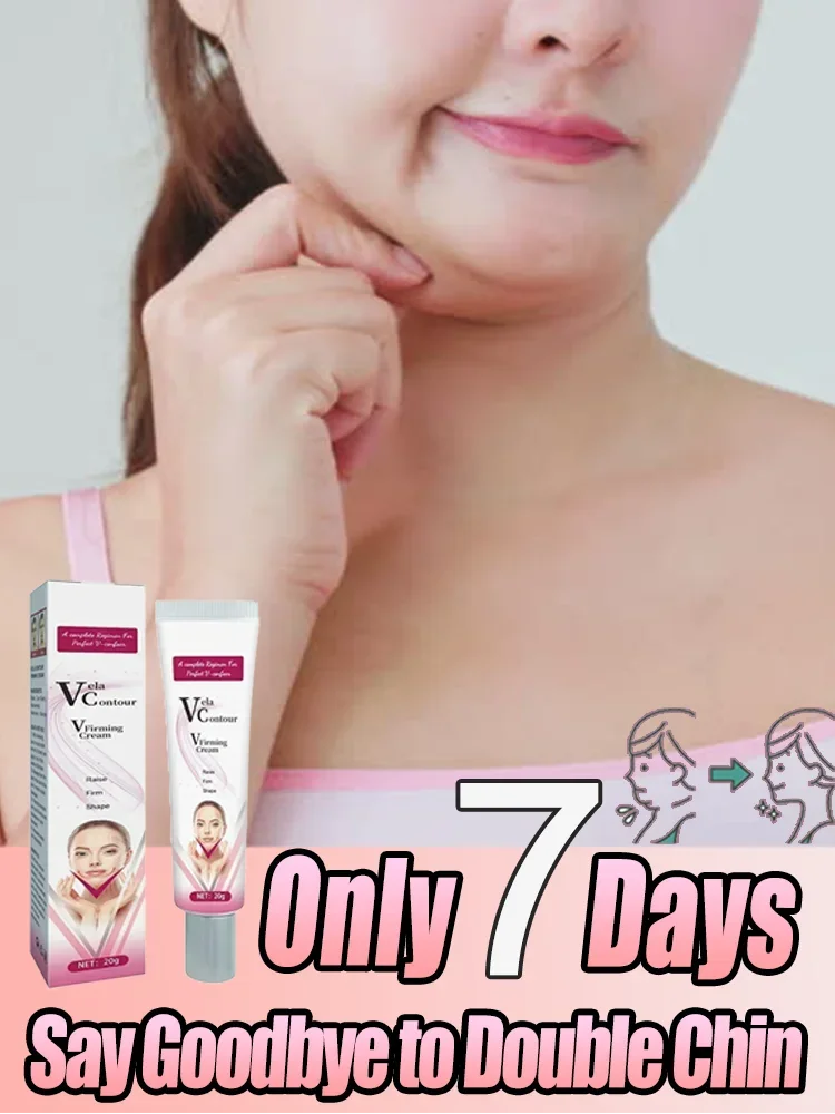 

V-Shape Face Cream Reduce Face Puffiness Improve Skin Elasticity Slimming the Face Shaping Massage Lift and Tighten Skin Serum