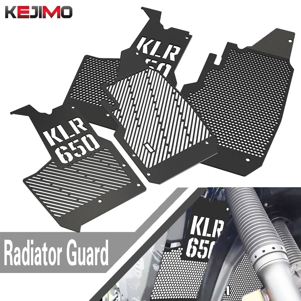 

New FOR Kawasaki KLR650 Adventure /Traveler /S 2022 2023 2024 2025 2026 KLR 650 Motorcycle Radiator Grille Guard Protector Cover