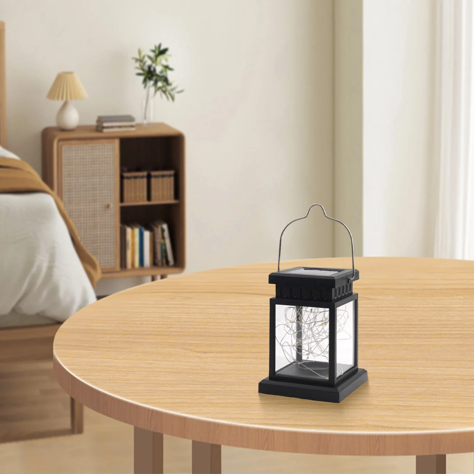 

Solar LED Lantern Garden Retro Decoration Lamp Outdoor Hanging Solar Light Waterproof LED Candle Light Yard Party Xmas Decor