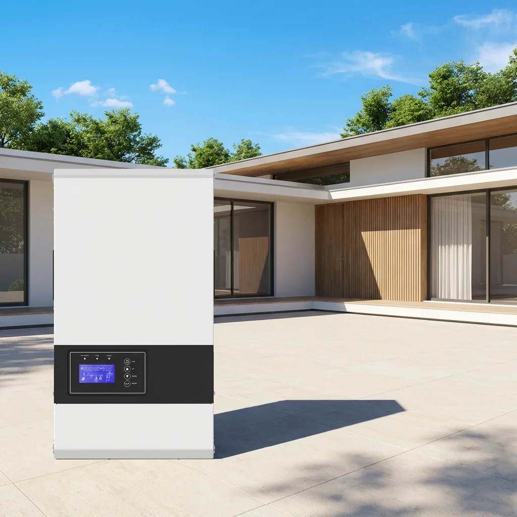 3-6KW Single Phase Solar Inverter, Solar Accessories, Load Segment Control, Max Battery Runtime Home Solar Equipment