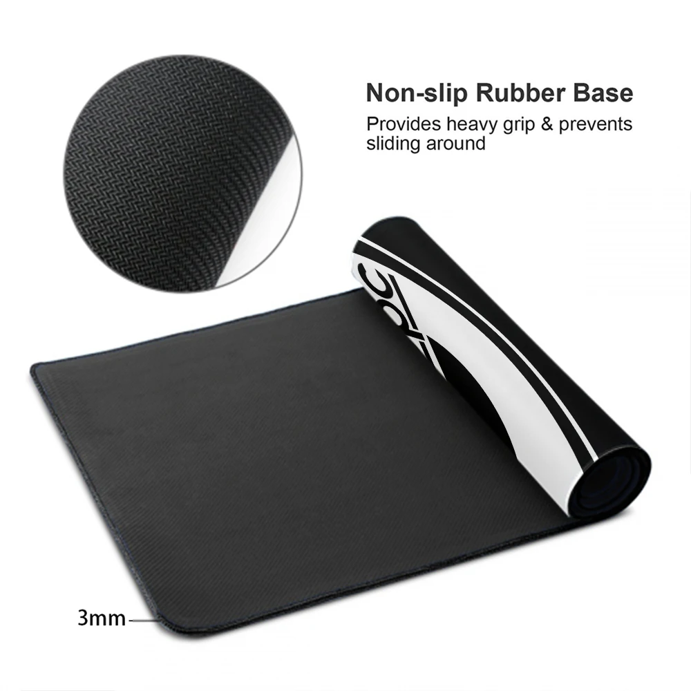 Mousepad Sparcos Keyboard Mats Mouse Pad Gaming Accessory Pc Gamer Cabinet Rubber Carpets Office Computer Desk Mat Locking Edge