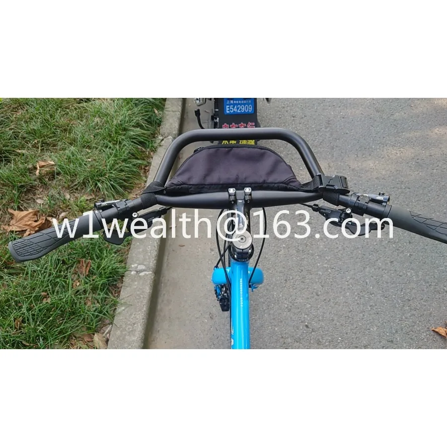 Bicycle, take-off handle, touring bicycle modified handlebar 31.8