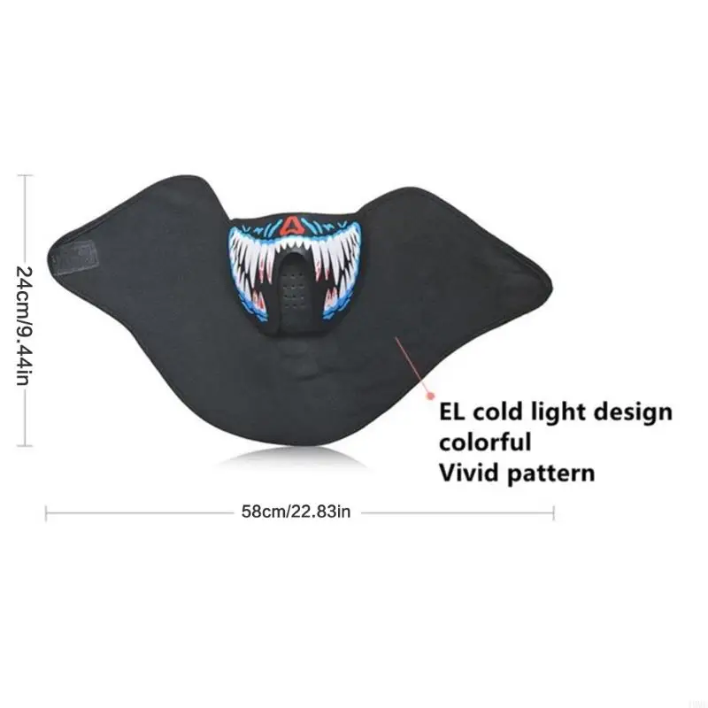 Mặt nạ LED Halloween 49MC