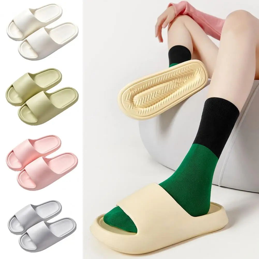 

Quick Drying Slippers Quick Drying Waterproof Eva Slippers for Men Women Anti-slip Bottoms Beach Flip-flops Outdoor Activities