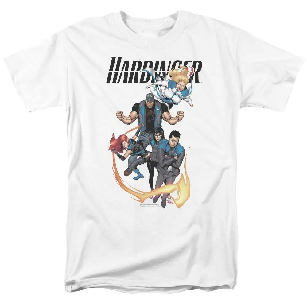 Harbinger T Shirt Valiant Comics men's regular fit cotton graphic tee VAL129