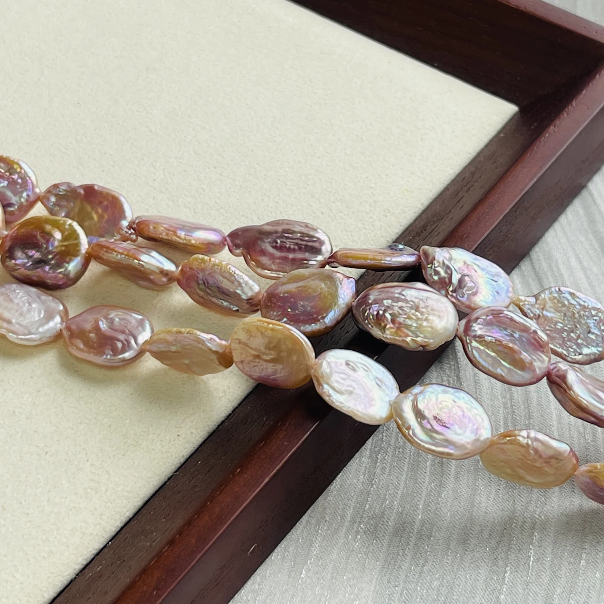 Baroque 14x16mm Candy Color Pearl Natural Freshwater Pearl Bead Charms for DIY Women Necklace Jewelry Making Accessories