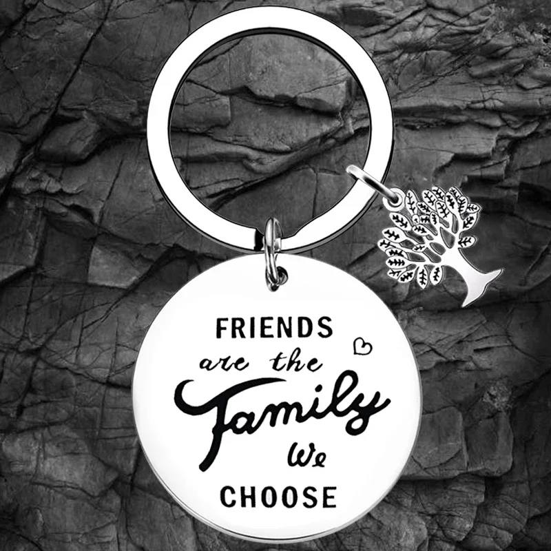 

Best Friend Appreciation Gift Keychain Friendship Key Rings Girls Sister Birthday Gifts