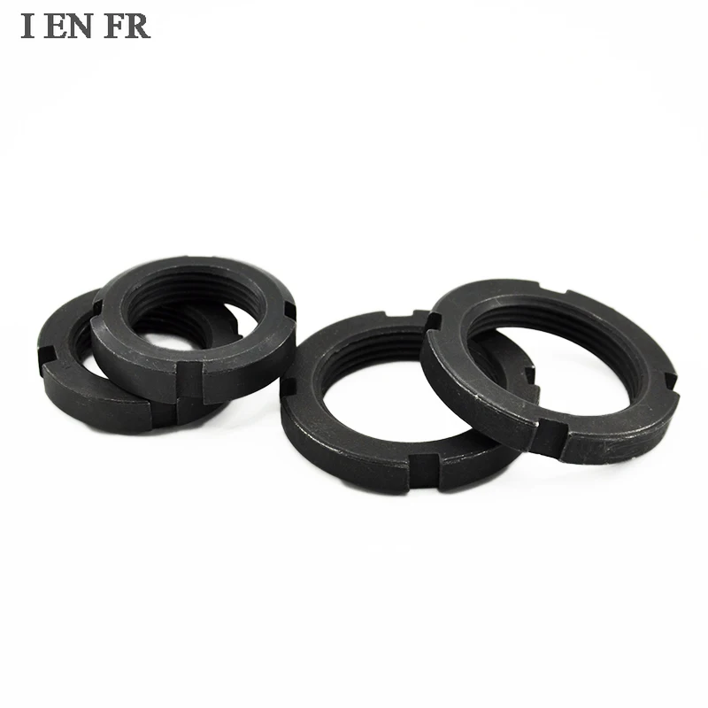 1/2 шт. круглая гайка с прорезями, гайка с четырьмя прорезями, удерживающая гайка M10 M12 M14 M16 M18 M20 M22 M24 M25 M26 M28 M60 GB812 1/2 шт. круглая гайка с прорезями, гайка с четырьмя прорезями, удерживающая гайка M10 M12 M14 M16 M18 M20 M22 M24 M25 M26 M28 M60 GB812