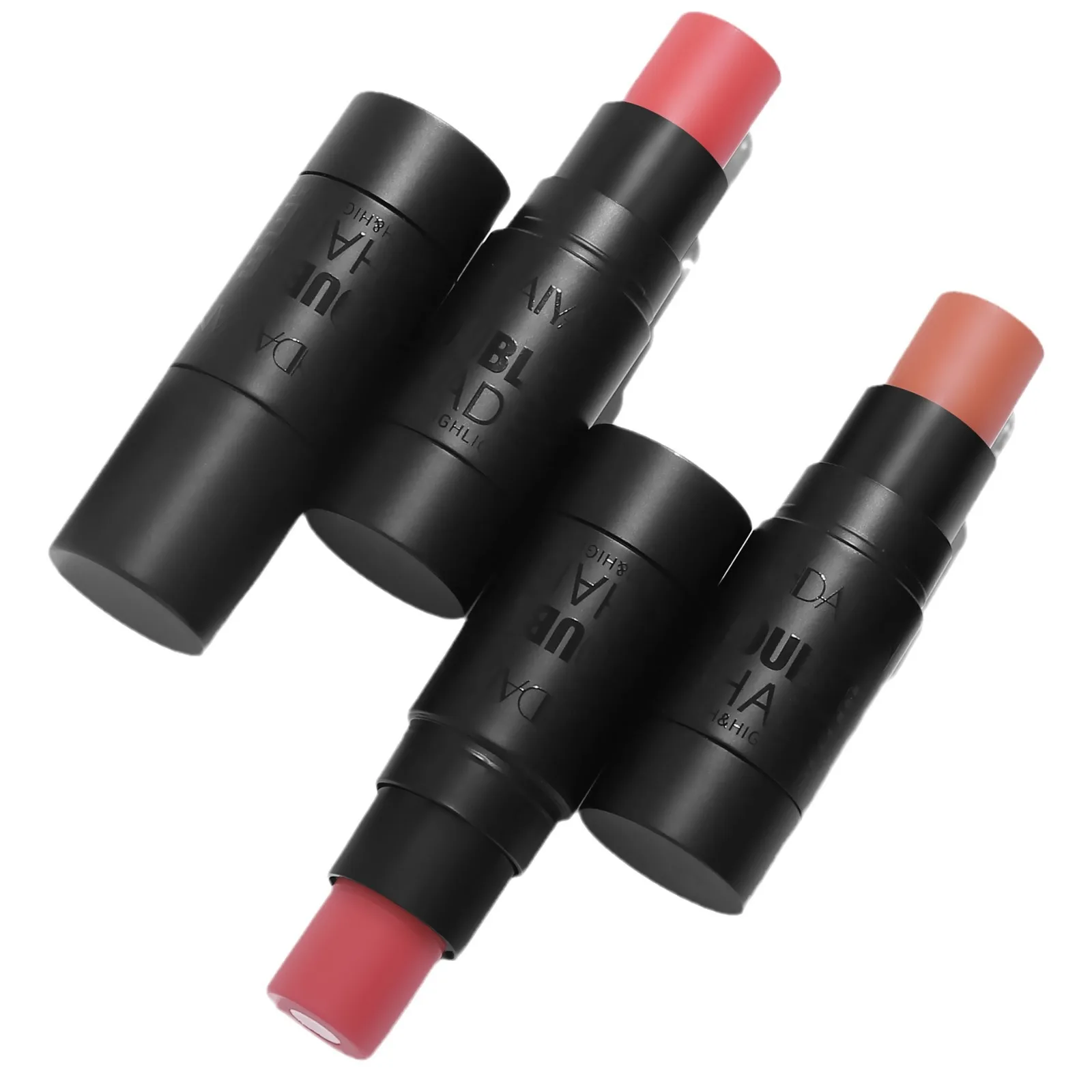 Gesichts aufhellung Text marker Make-up-Stick wasserdicht schimmern solide Sandwich erröten Creme Kontur Stick