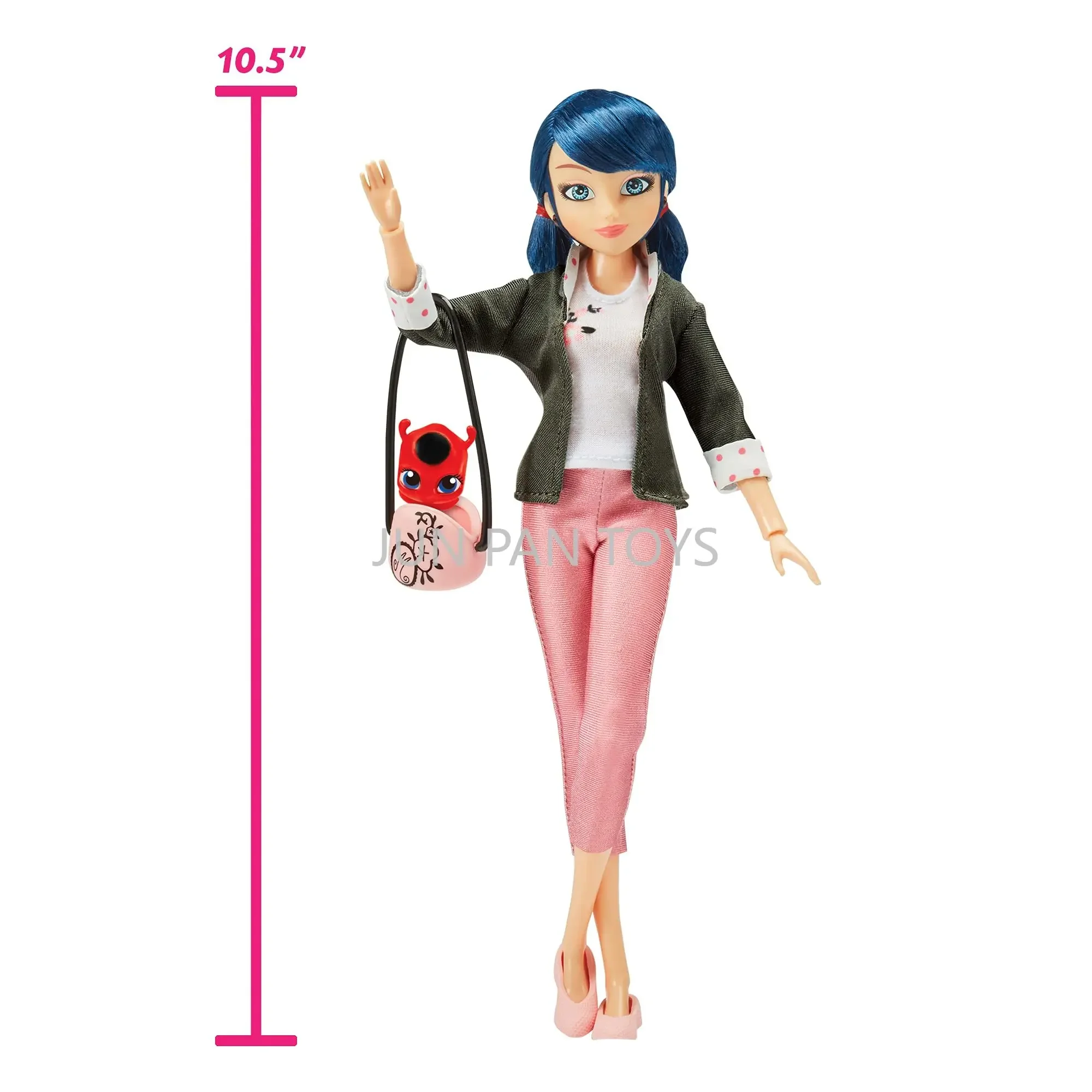 Original Zag Heroez Miraculous Hero Fashion Doll Cat Noir Dragon Bug Queen Bee Rena Rouge Classic Movies Action Figure Kids Toys