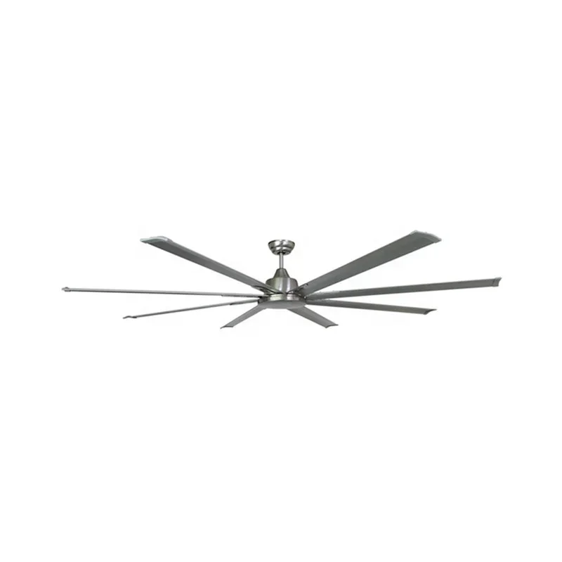 مروحة سقف من المصنع المباشر لتبريد الهواء شديدة التحمل مقاس 84 بوصة، شفرة ألومنيوم صناعية بدون ضوء #2