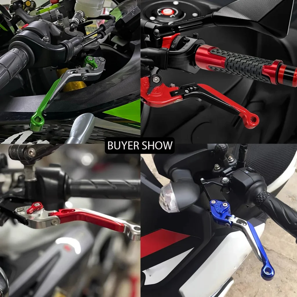 For KYMCO AK550 2017-2023 Moto - Cnc Aluminum Adjustable Brake Clutch Levers recension och pris