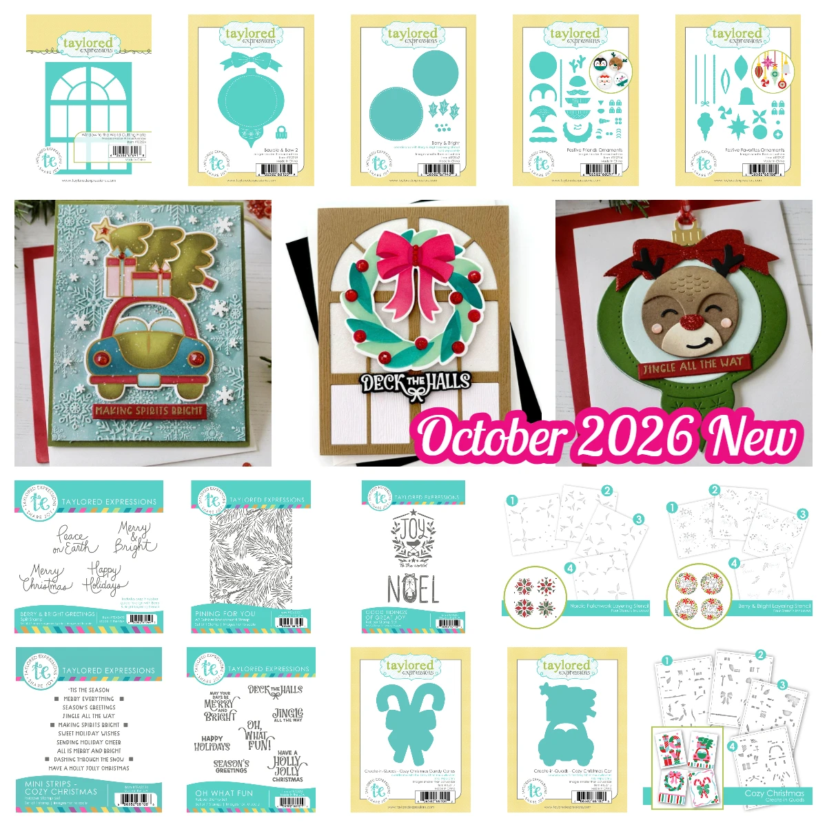 Maßgeschneiderte neue Weihnachts-, Halloween-, Erntefest- und „Hello“-Metall-Stanzformen, Stempel, Schablonen für DIY-Scrapbooking, Grußkarten und Dekoration