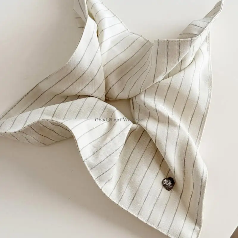 

Stretchy Streaky Hair Scrunchie With Heart Particulars French Design Cloth Coverage For Women Girls Accessory