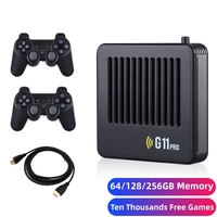 Free Shipping G11 Pro Game Box 4K Stick Android Emulator Video Game Console Quad Core 64/128/256GB 40000 Free Games Two Gamepads