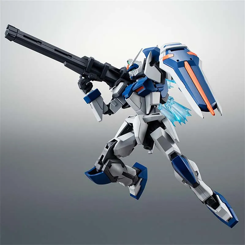 Bandai Genuine Gundam Model Garage Kit Robot Spirits Series GAT-X102 Duelo Anime Action Figure Brinquedos para Meninos Collectible Toy