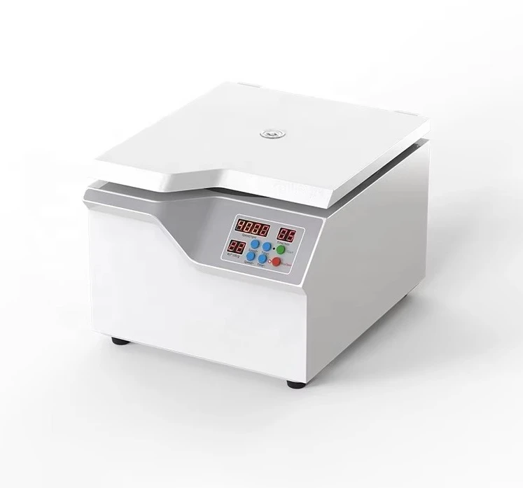 China Table Top Low Speed Centrifuge 4000rpm DC Brushless Mini Centrifuge Machine for Laboratory