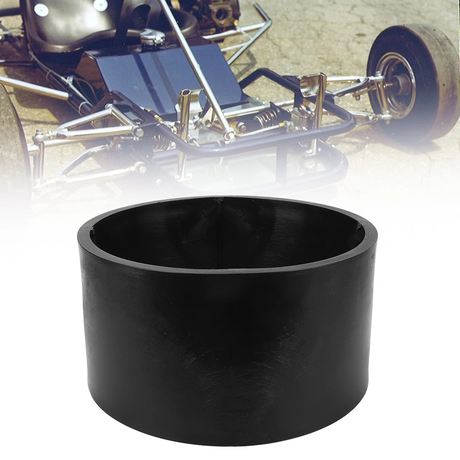 Go Kart Tire Sleeve Less Traction Go Kart Plastic Tire Sleeve 11x7.10-5 Easy Installation 12mm Thick for Drifting Scooter