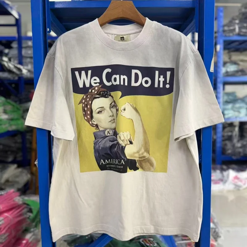 Trends We Can Do It! Women's 1995 Copa América Commemorative Edition Round-Neck Washed Short-Sleeve T-Shirt