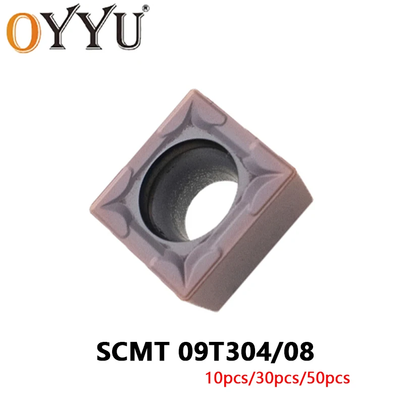 SCMT SCMT09T304 SCMT09T308 OY515M 09T304 Original Carbide Inserts For Stainless Steel CNC Lathe Cutting Tool Holder Turning Tool