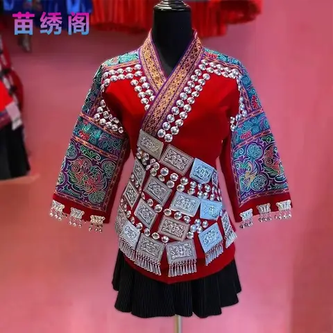 Chinese Miao Dress Women Embroidery New