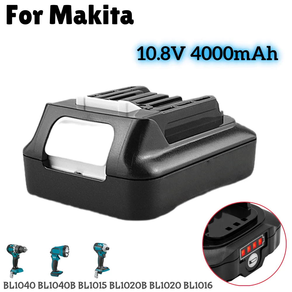 

10.8V 4.0A Rechargeable Replace Li-Ion Battery for Makita CXT Slide Style BL1040 BL1040B BL1015 BL1020B BL1020 BL1016