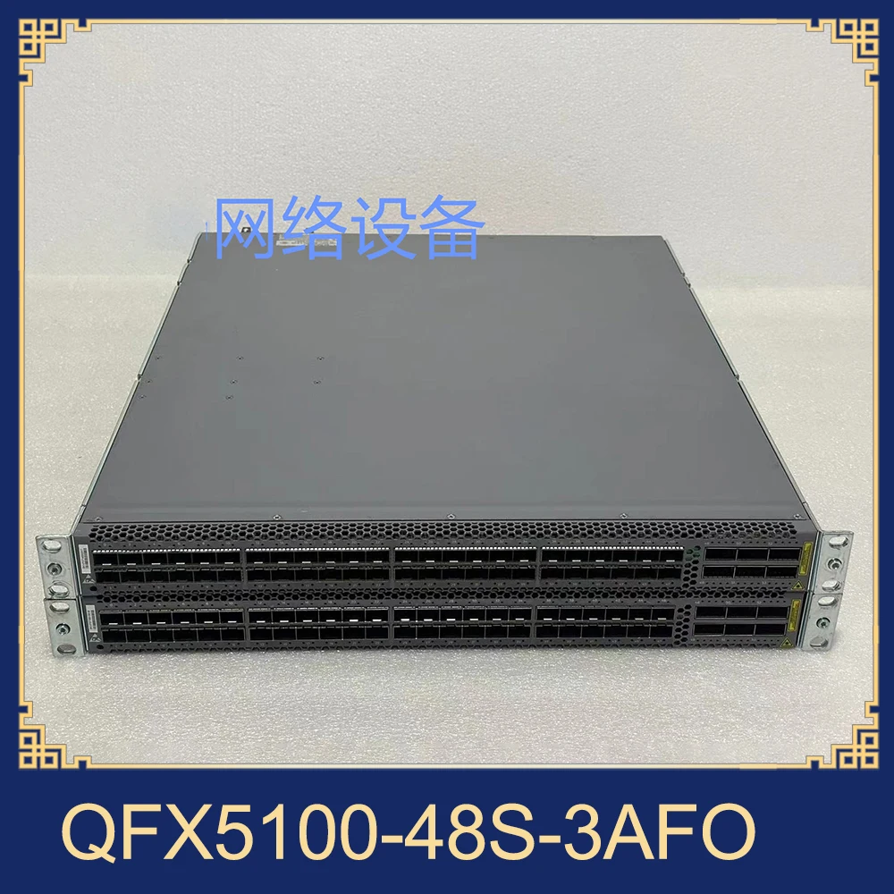 1szt Do Juniper 48-portowy SFP+ 6-portowy przełącznik danych 40G 10G QFX5100-48S-3AFO