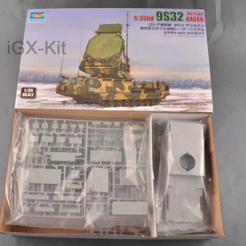 

Trumpeter 09522 1:35 SCALE Russian S300 S-300V 9A32 Radar Vehicle Car Assembly Plastic Model Building Kit