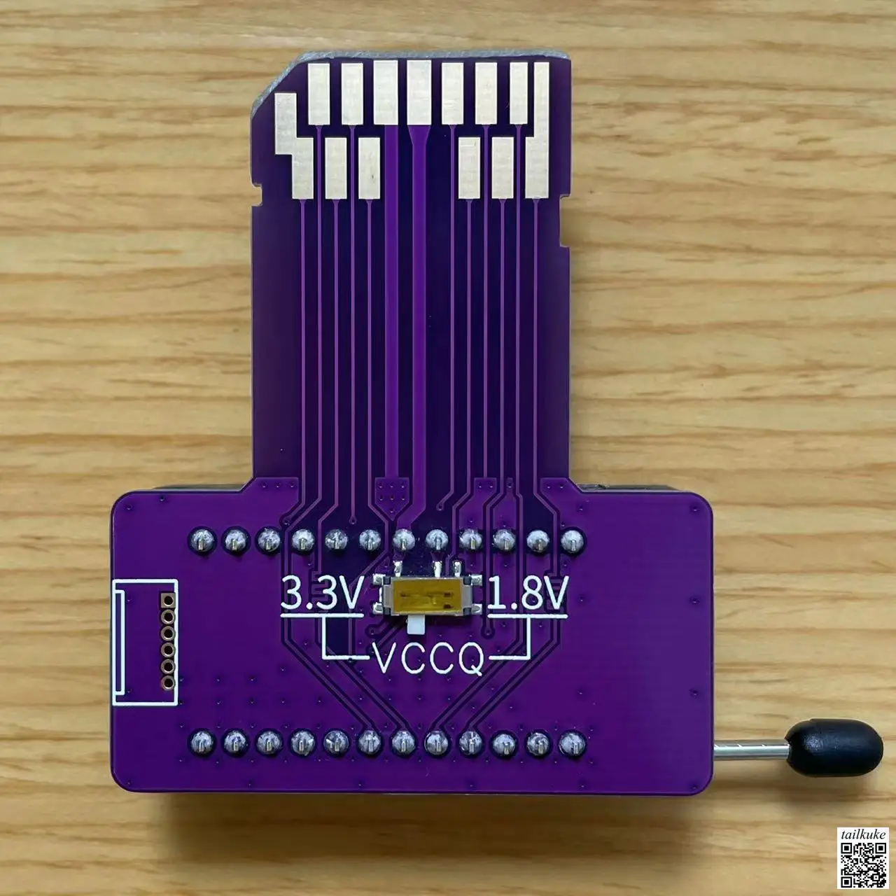 

809H EMMC Burner to SD Card Adapter Board 8-bit Wiring 809H EMMC153 169 221 100