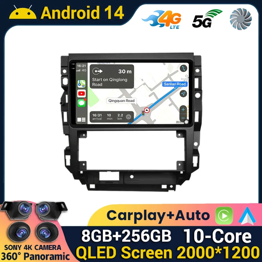 Wireless CarPlay Auto Android 14 Radio For Volkswagen VW Golf 4 IV Jetta MK4 Classics Car Multimedia GPS No 2din DVD Autoradio