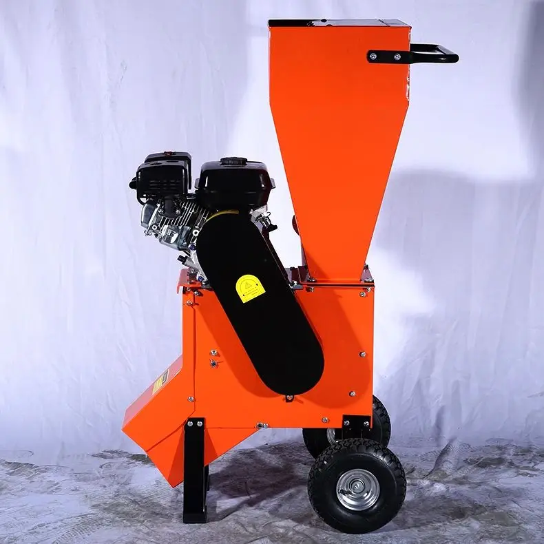 

Customized Landscaping Wood Chipper Petrol Engine Driven Mobile Shredder High Capacity For Garden Farm And Yard