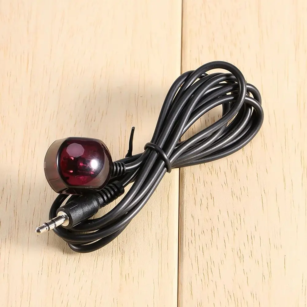1Pcs 1.5m Cable IR Blaster Cable 38KHz 3.5mm Connector Remote Control Extender Cable PE Material 940nm Output Wavelength