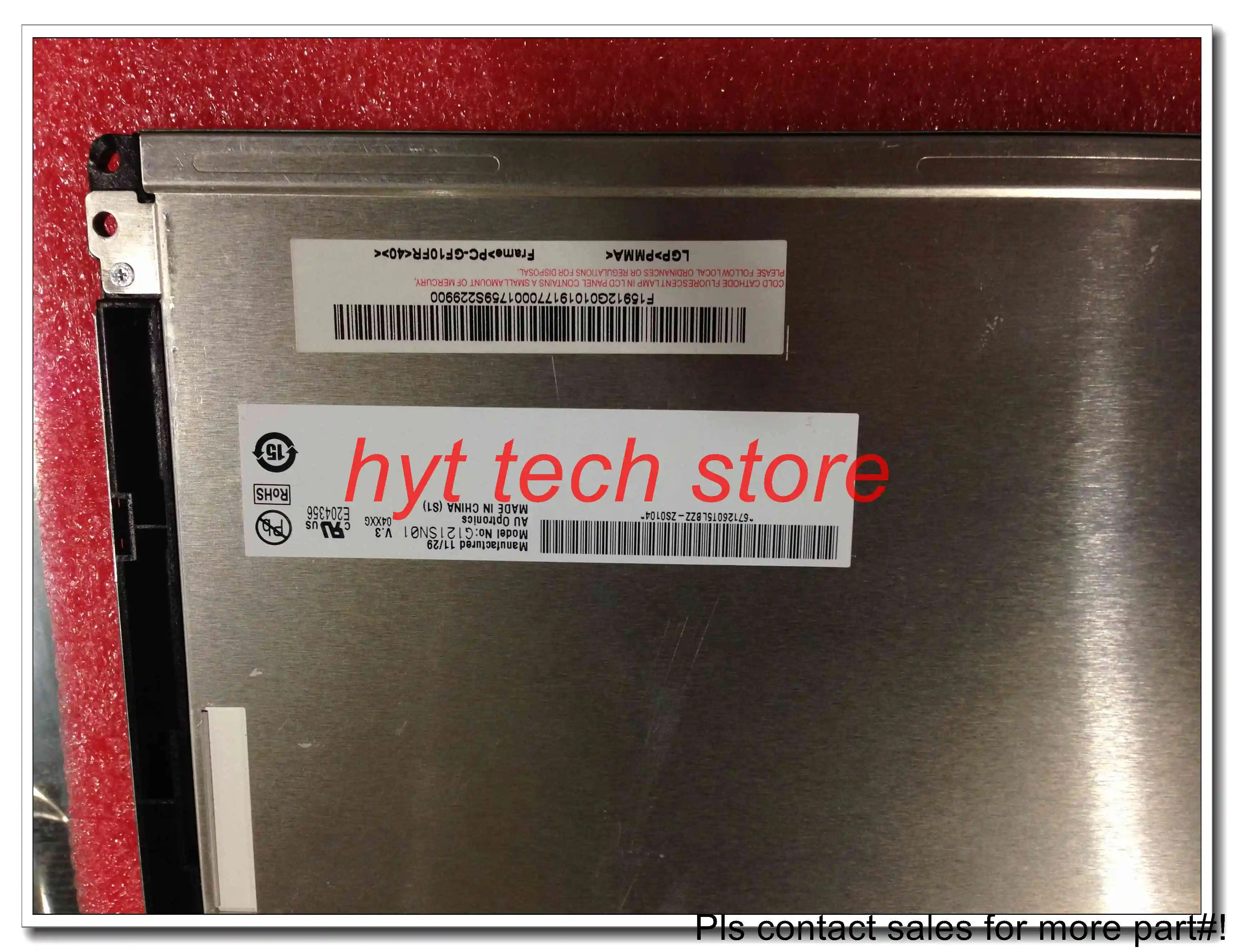 G121SN01 V.3 G121SN01 V3 12.1 polegada Painel LCD, 1280*800 100% testado antes do envio